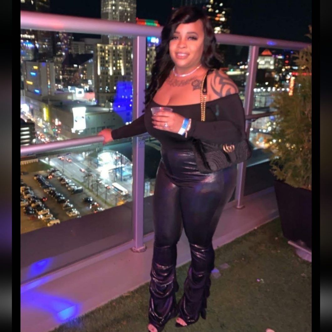 Stylish Purple And Black Women's Jumpsuit